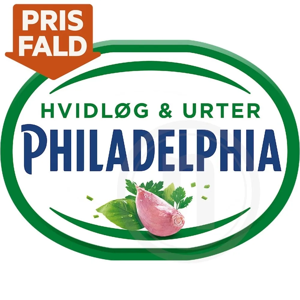 Philadelphia m. hvidløg/urter