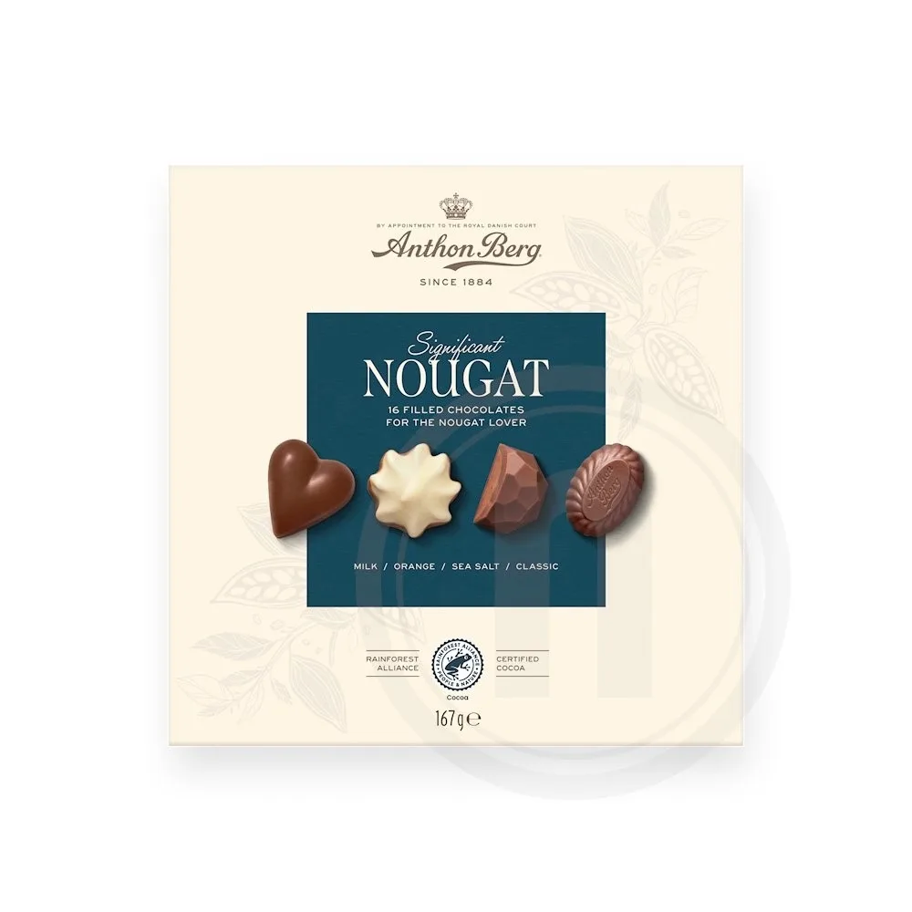 Dessertchokolade m. nougat